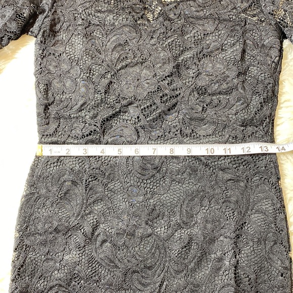 Ambiance black lace medium dress - Picture 11 of 13